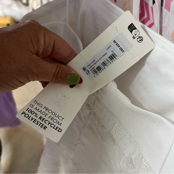 NWT TED BAKER Tiered Slip Dress, 0/XS - Picture 9 of 12